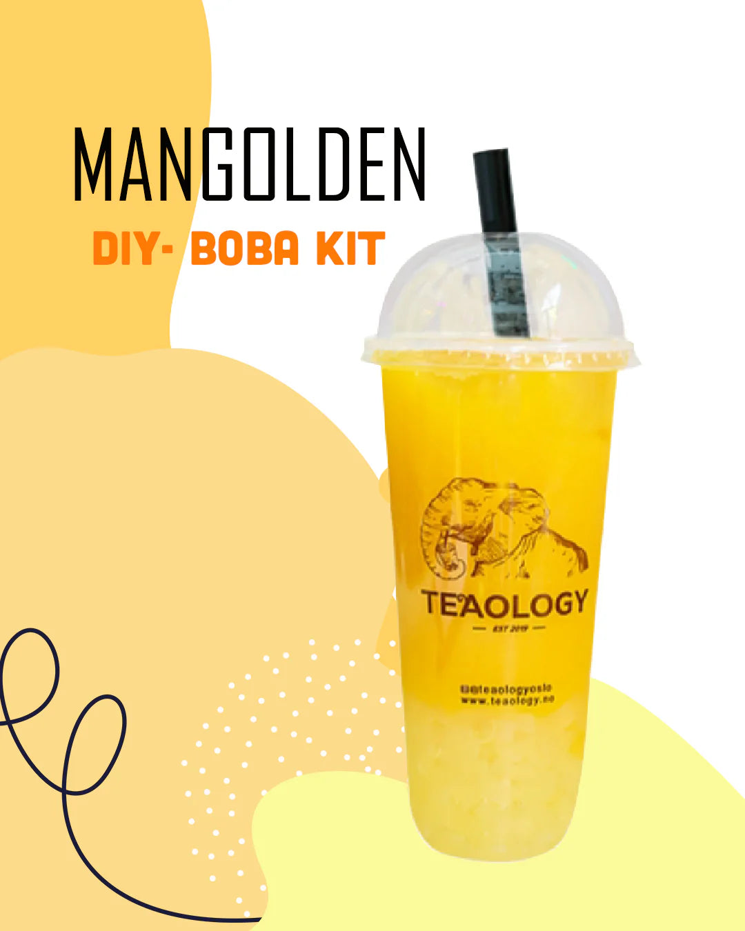 TeaOlogy - DIY Mango boba kit at home
