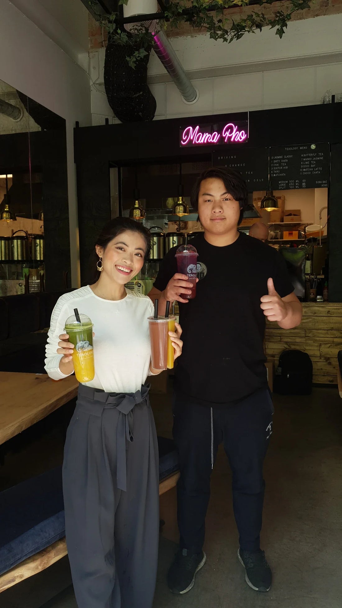 Launching the summer menu 2020 for our boba tea's collection